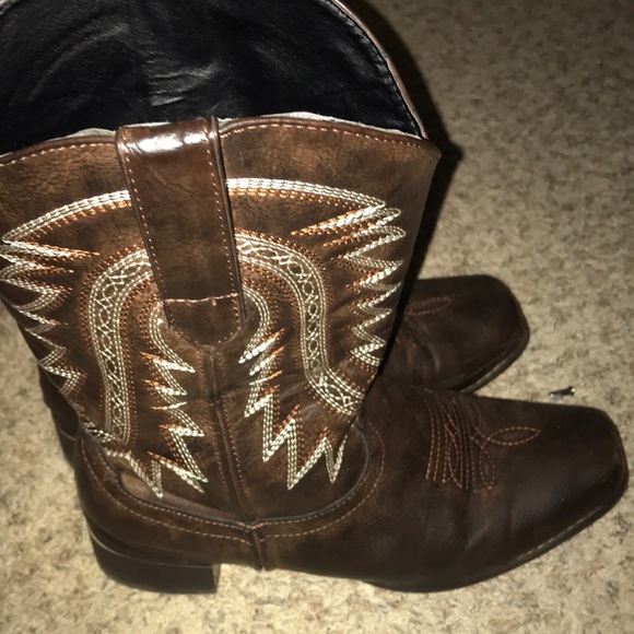 tecova size 10 cowboy boots